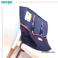 SILLA POCKET AZUL - tienda online