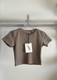 Croptee Shirt (Algodón con Lycra) en internet
