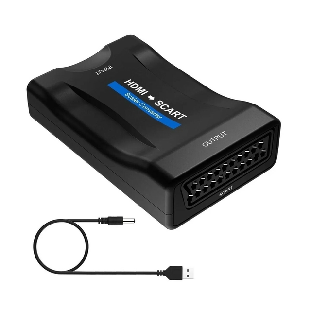 Conversor Adaptador Hdmi Hdtv A Scart Pal Ntsc Euroconector