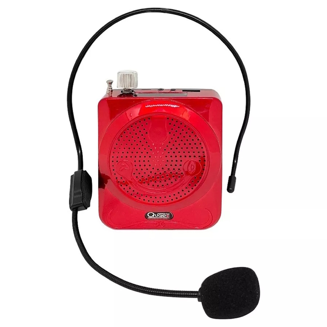 Megáfono amplificador de voz portátil, minialtavoz de Audio con