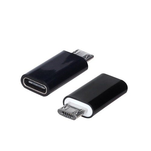 Adaptador iphone micro usb macho/hembra tipo c