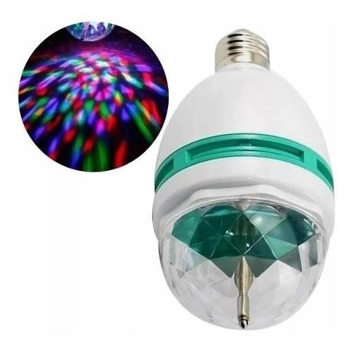 Lampara Led Giratorio 3w Foco 3 Colores Bolichera