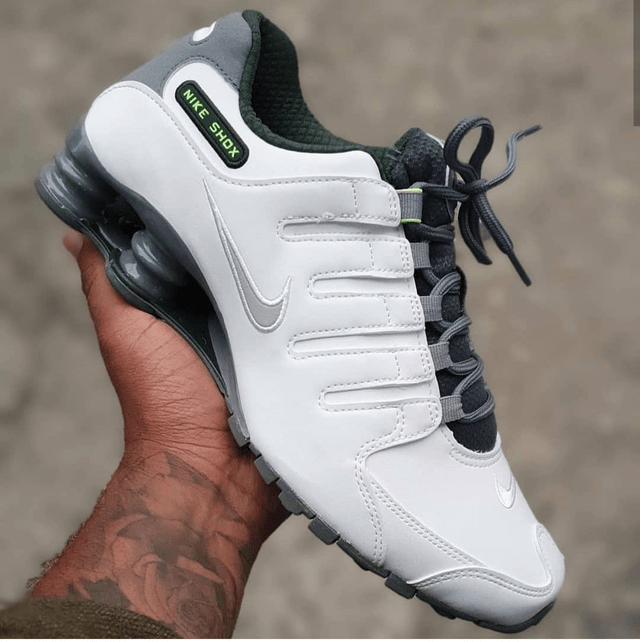 Nike shox blanco deals