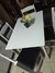 mesa cozinha com 4 cadeira branco madeira MDF na internet