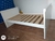 cama de madeira  para criança sem colchão - Caldeira Casa De Móveis 