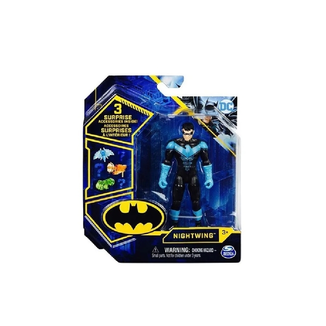 Muñeco Articulado 10cm Dc Liga De La Justicia Juguete Batman