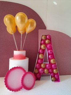 Candyballom de 70x50x20cm SIN GLOBOS - comprar online