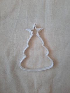 Cortante Árbol de Navidad redondeado de 8x12cm - comprar online