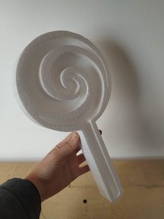 Caramelera Paleta Blanca de 30cm