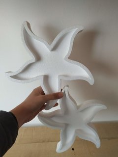 Caramelera Estrella de Mar Blanca de 20cm