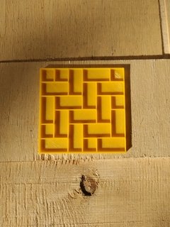 Texturizador tetris de 8x8cm