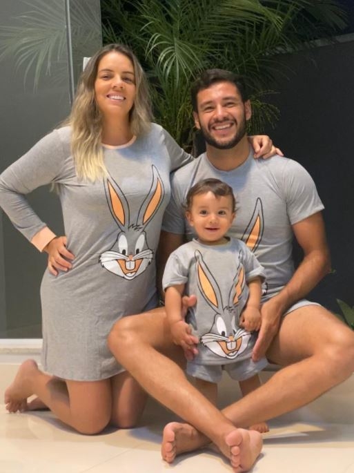 Kit Família Pijama Minha Família É Mais Legal 2 Peças