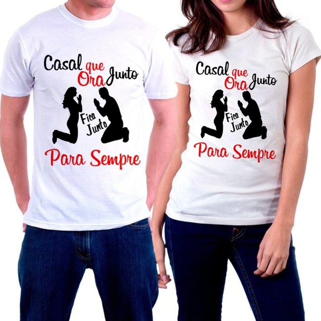 Conjunto Casal Camiseta + Vestido