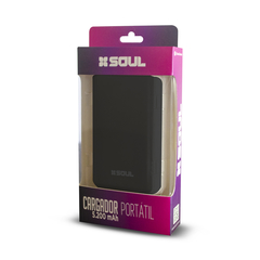 Imagen de Power Bank SOUL PBS-5200 - 5200 mha - Cargador Portatil