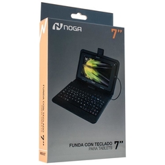 FUNDA TABLET DE 7'' CON TECLADO NOGA NKB-007 - comprar online