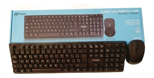 Kit Teclado Mouse NOGA Inalambrico S 5500 Pc Notebook