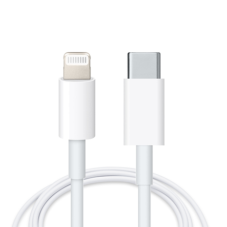 Cable Usb Tipo C A Ligthing Cargador P/ iPhone 11 12 13 C52 Color Blanco