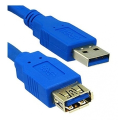 Cable Alargue USB 1,5M - Extensor - MACHO A HEMBRA USB