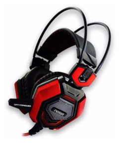 Auricular NOGA Gamer Conquer Headset PC c/ Microfono