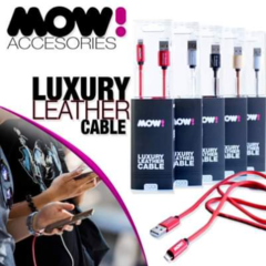 Cable de Micro USB Mow - Luxury Leather Cable - comprar online