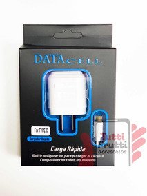 Cargador DATACELL USB TIPO C 2.4A x 2 USB