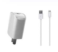 CARGADOR WEST MICRO USB CARGA RAPIDA 2.4A - comprar online