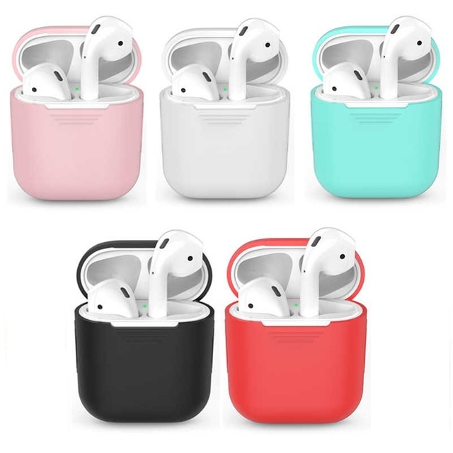 Fundas AirPods 2 - I12 - I88 Silicona Colores