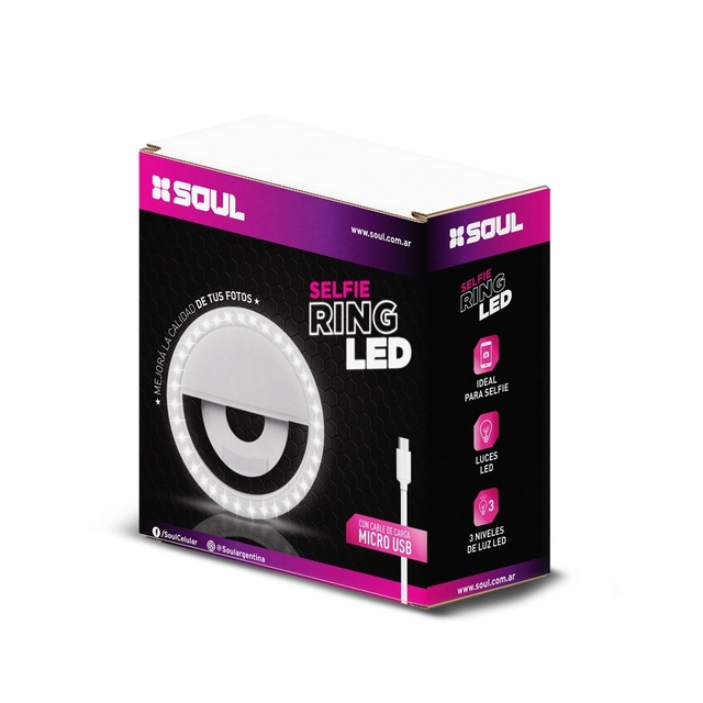 Caja de 2025 aro de luz