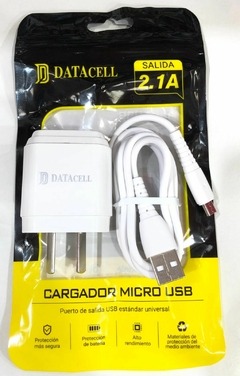 Cargador DATACELL MICRO USB 2.1A