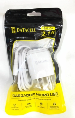 Cargador DATACELL MICRO USB 2.1A en internet