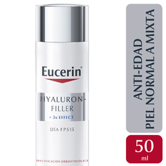Eucerin Hyaluron-Filler+3x Effect Dia Piel Normal a Mixta FPS15+ 50ml - comprar online