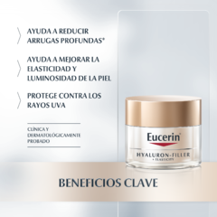 Eucerin Hyaluron-Filler + Elasticity Crema Facial de Dia FPS15+ 50ml - comprar online