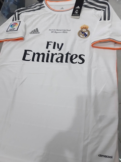 Camiseta adidas Real Madrid Retro (Homenaje) Titular Raul 2013 2014 - Roda Indumentaria