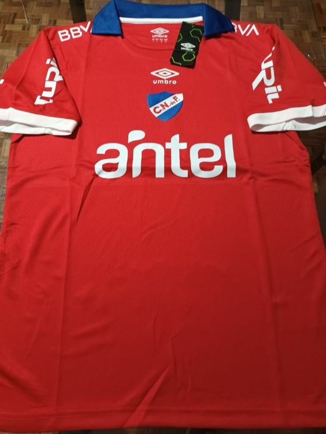 Camiseta Umbro Nacional de Uruguay Suplente Roja 2022 2023