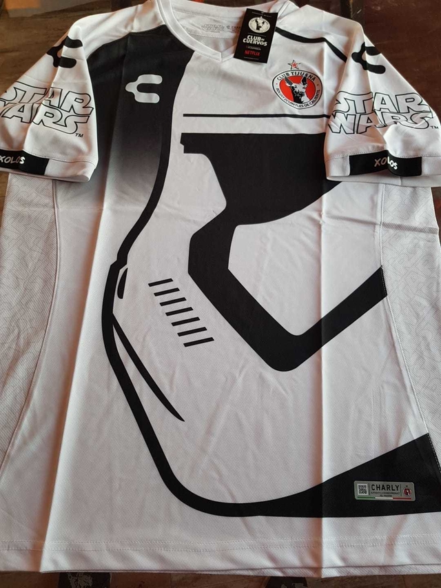 Camiseta Charly! Tijuana Star wars Blanca 2020