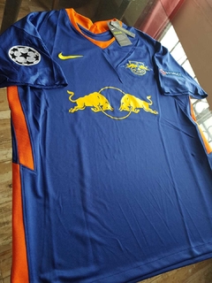 Camiseta Nike RB Leipzig Azul y Naranja 2020 2021 en internet