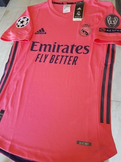 Camiseta adidas Real Madrid HeatRdy Rosa 2020 2021 UCL MATCH - comprar online