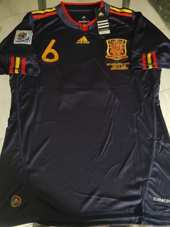 Camiseta adidas Retro España Azul Iniesta #6 2010 - comprar online