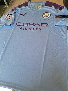 Camiseta Puma Manchester City titular 2019 2020 #champions - comprar online