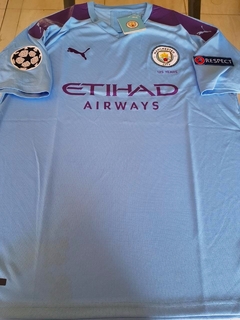 Camiseta Puma Manchester City titular 2019 2020 #champions