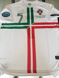 Camiseta Nike Portugal Retro Blanca #7 Ronaldo 2012 - comprar online