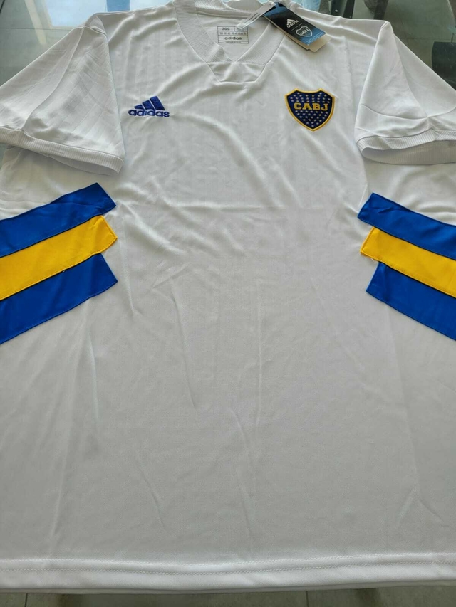 Camiseta de boca adidas blanca new arrivals