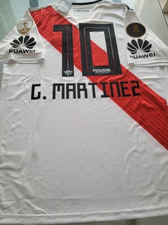 Camiseta adidas River Titular MatchDay Vs. Boca 2018/19 #10 G. Martinez