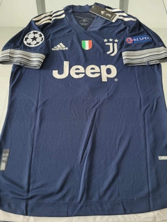 Camiseta adidas Juventus HeatRdy Suplente Azul 2020 2021 UCL