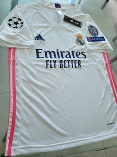 Camiseta adidas Real Madrid Titular Sergio Ramos #4 2020 2021 UCL - Roda Indumentaria