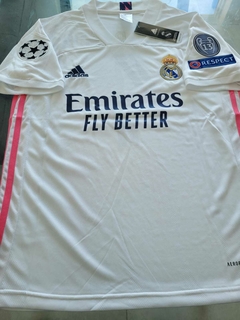 Camiseta adidas Real Madrid Titular Sergio Ramos #4 2020 2021 UCL - comprar online