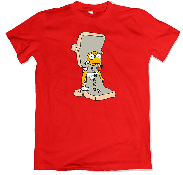 Remera lisa simpson hotsell