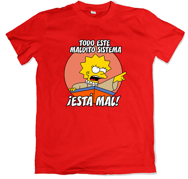 Remeras de lisa simpson deals