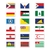 Países del Mundo - Ficha Especial a Elección - Banderas de Países no oficiales - Luminias NUEVAS - comprar online