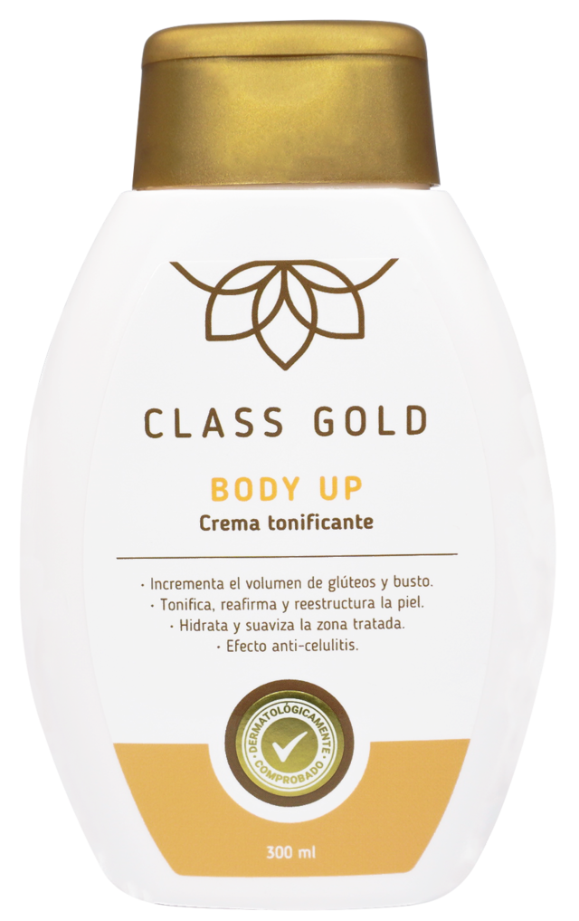 Class Gold Cosmetics Body Up, Tonificador de Gluteos. Firming Cream With  Vitamin E